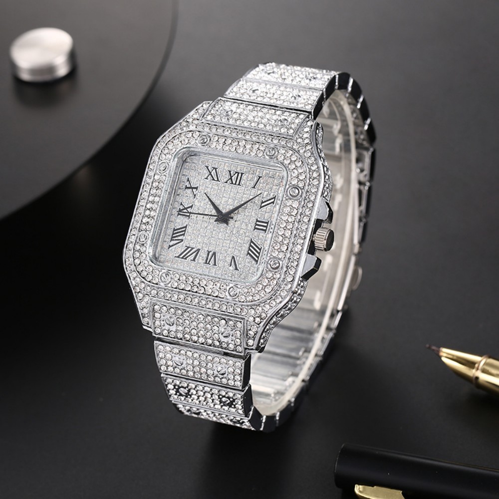 Cartier Watch Tank - Jam Tangan Bisnis Pria Persegi Mewah