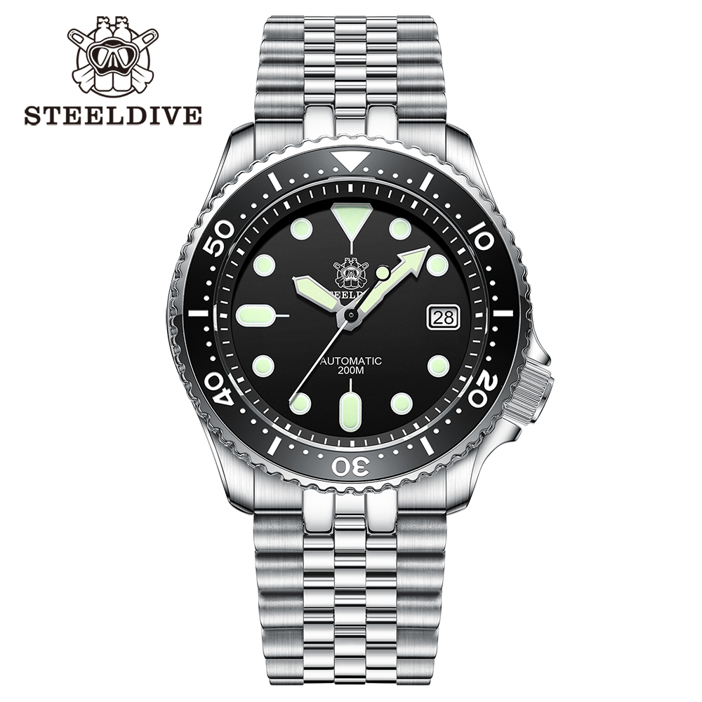 Seiko Watch Presage - Steeldive Jam Tangan Pria Resmi SD1973
