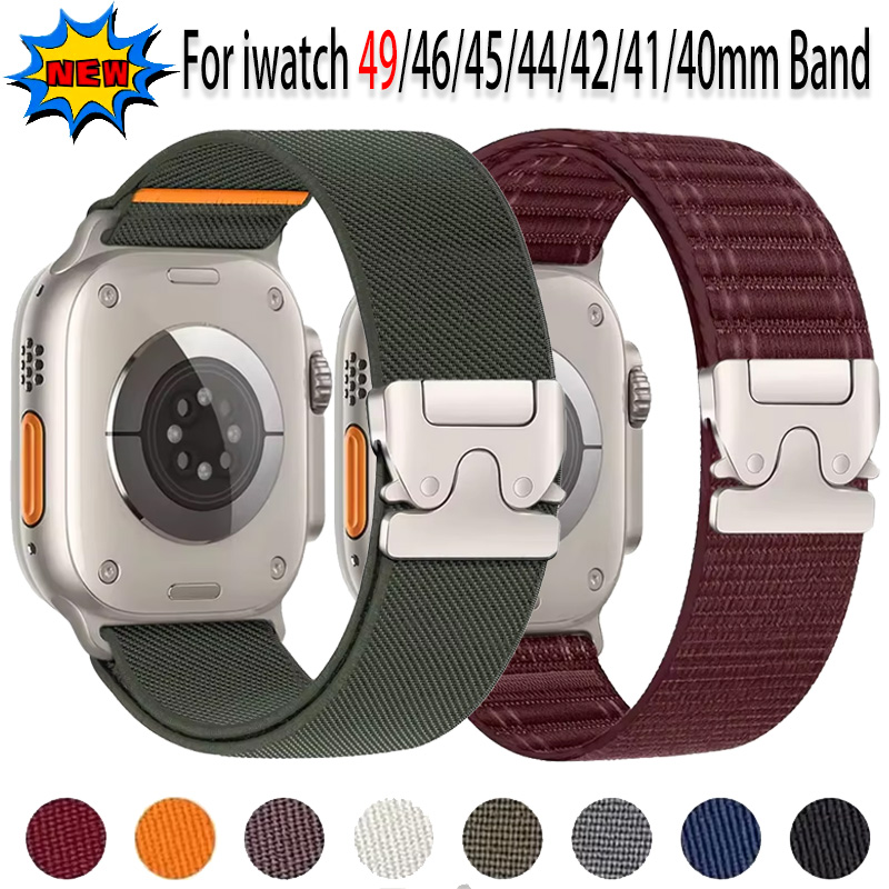 Untuk Apple Watch Ultra 4/3/2  - Parachute Strap Elastic ulasan dan harga