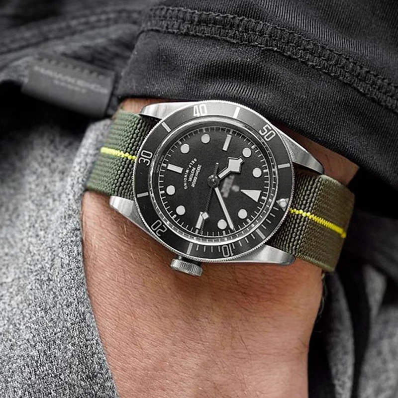 Jam tangan nilon lembut tahan  - Nato Strap Nylon ulasan dan harga