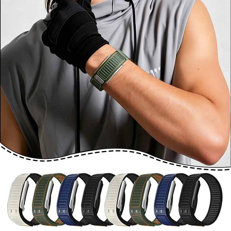 Tali Strap Nilon Untuk Whoop 5 - Sport Loop Velcro ulasan dan harga