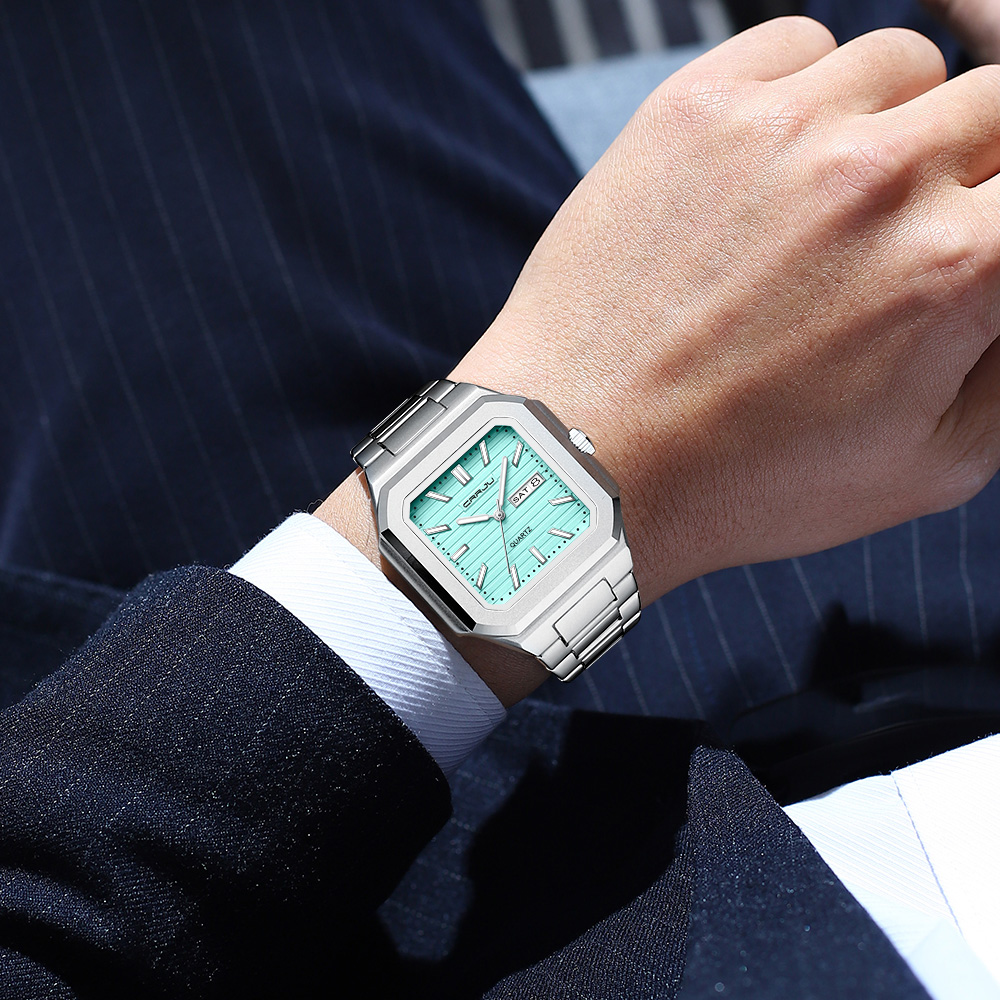 Jam Tangan Pria Kasual CRRJU d - Cartier Watch Tank ulasan dan harga